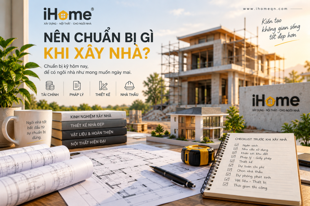Nên chuẩn bị gì trước khi xây nhà?