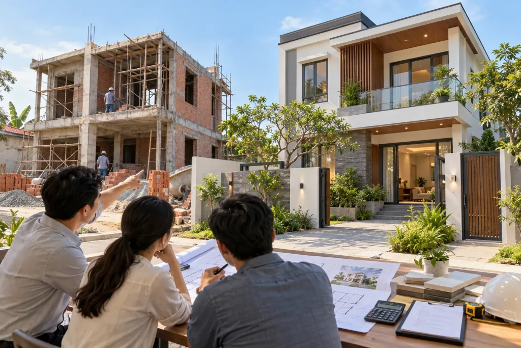 Xây nhà đẹp mà không vượt ngân sách: 9 bài học thực tế trước khi khởi công