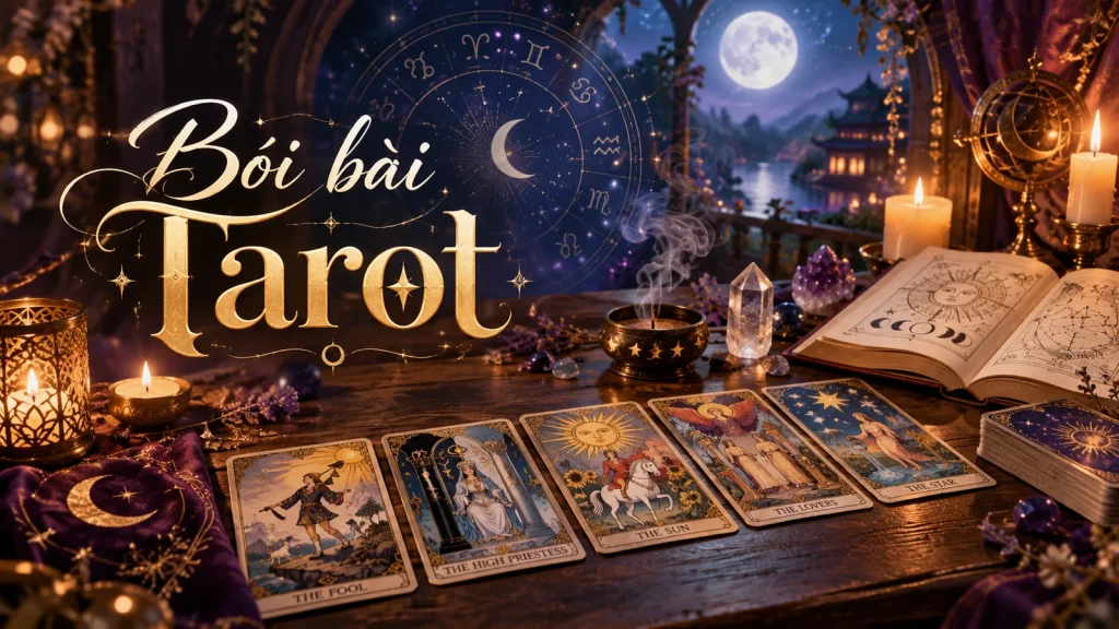 Tarot: Rút 1 lá hoặc trải bài 3 lá