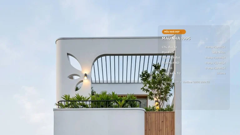 Mẫu Thiết Kế Nhà Phố 3 Tầng (4.5x20m) Hiện Đại – Đẳng Cấp Kết Hợp Kinh Doanh Tiện Nghi Tại Quy Nhơn - Mẫu nhà đẹp iHome Quy Nhơn