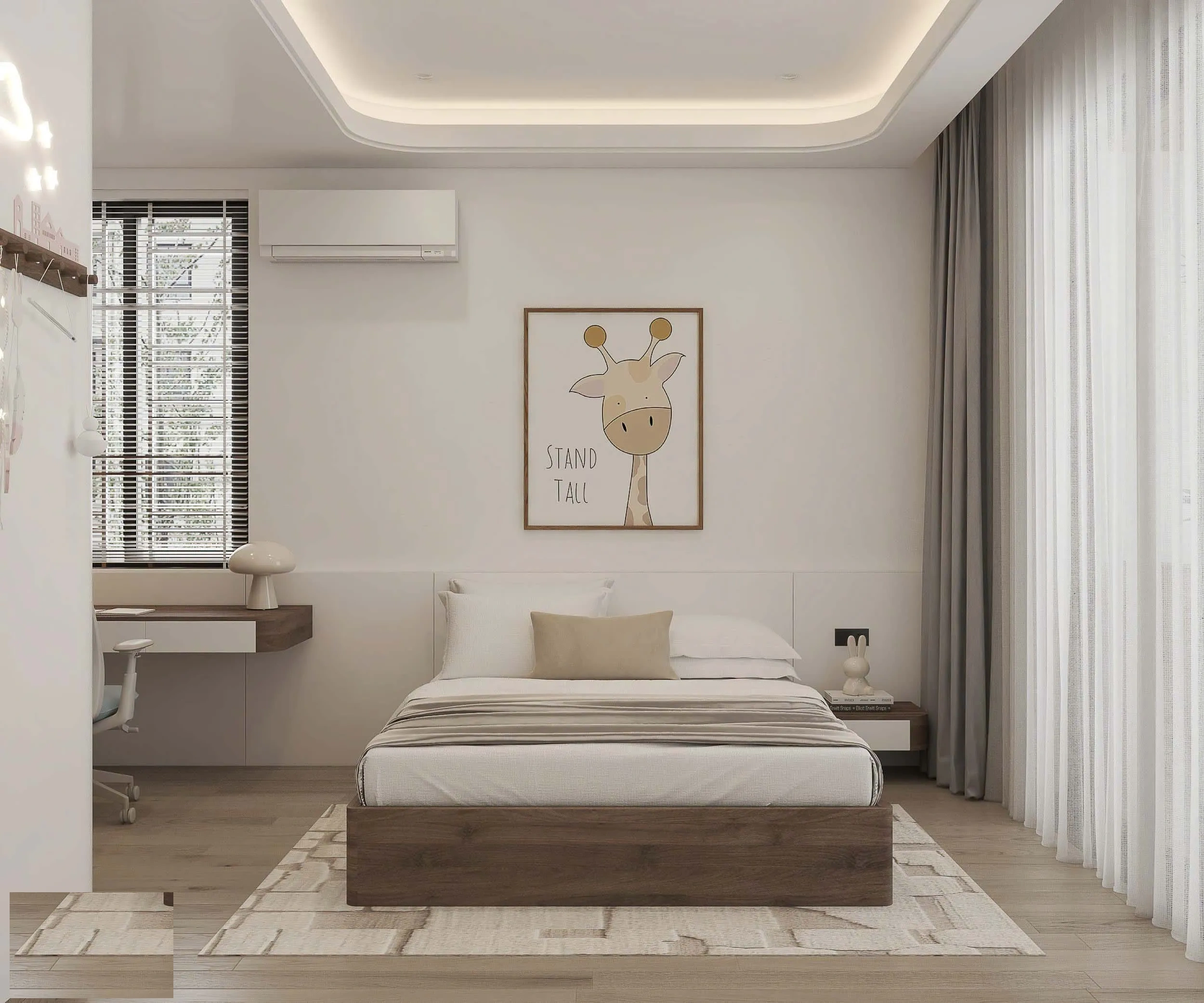 Phòng ngủ 02 tầng 2 thoáng đãng