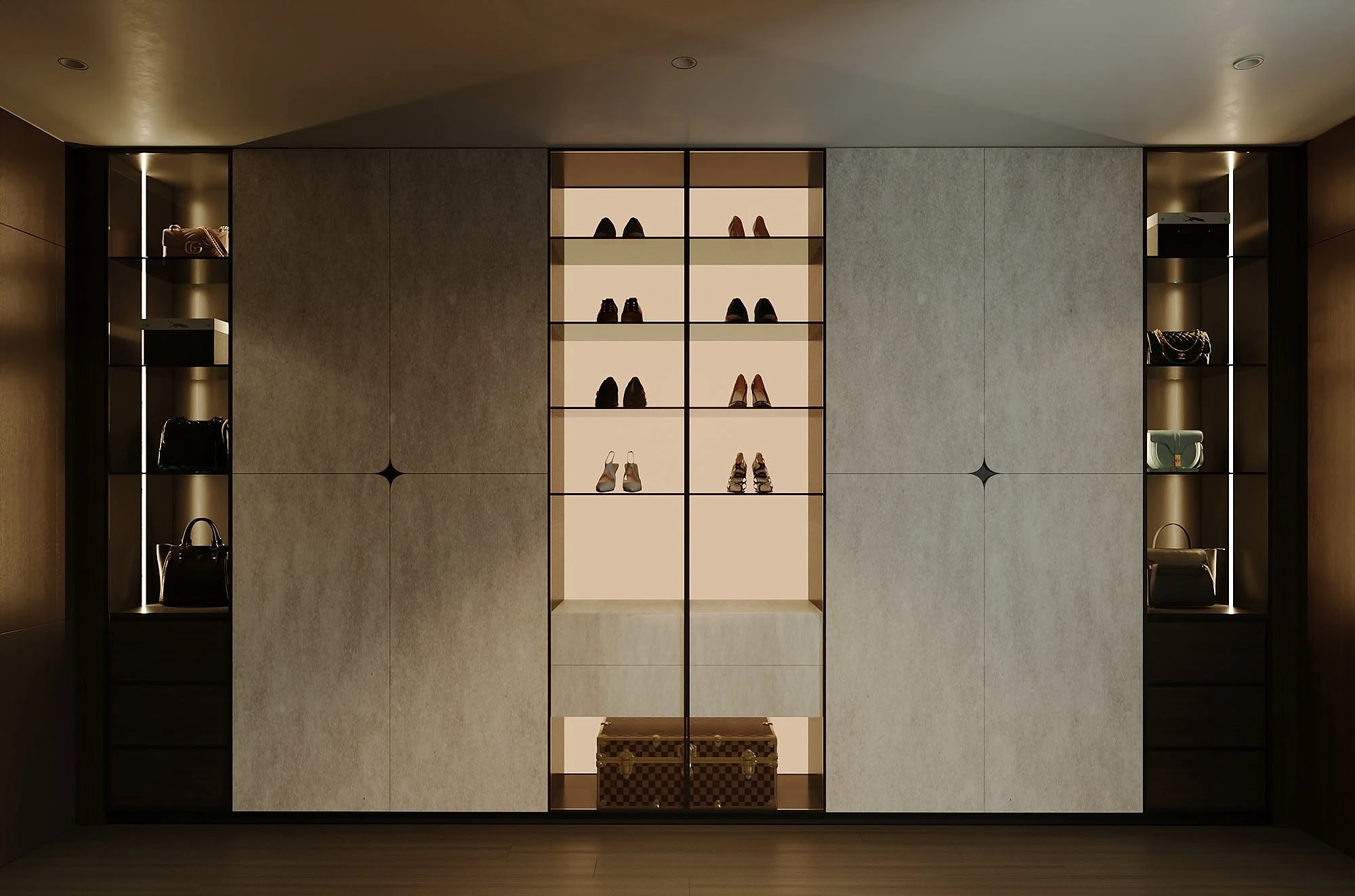 Phòng thay đồ walk-in closet