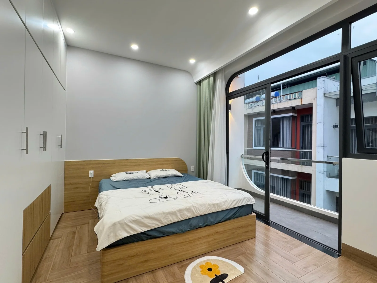 Phối cảnh nội thất bếp và bàn ăn