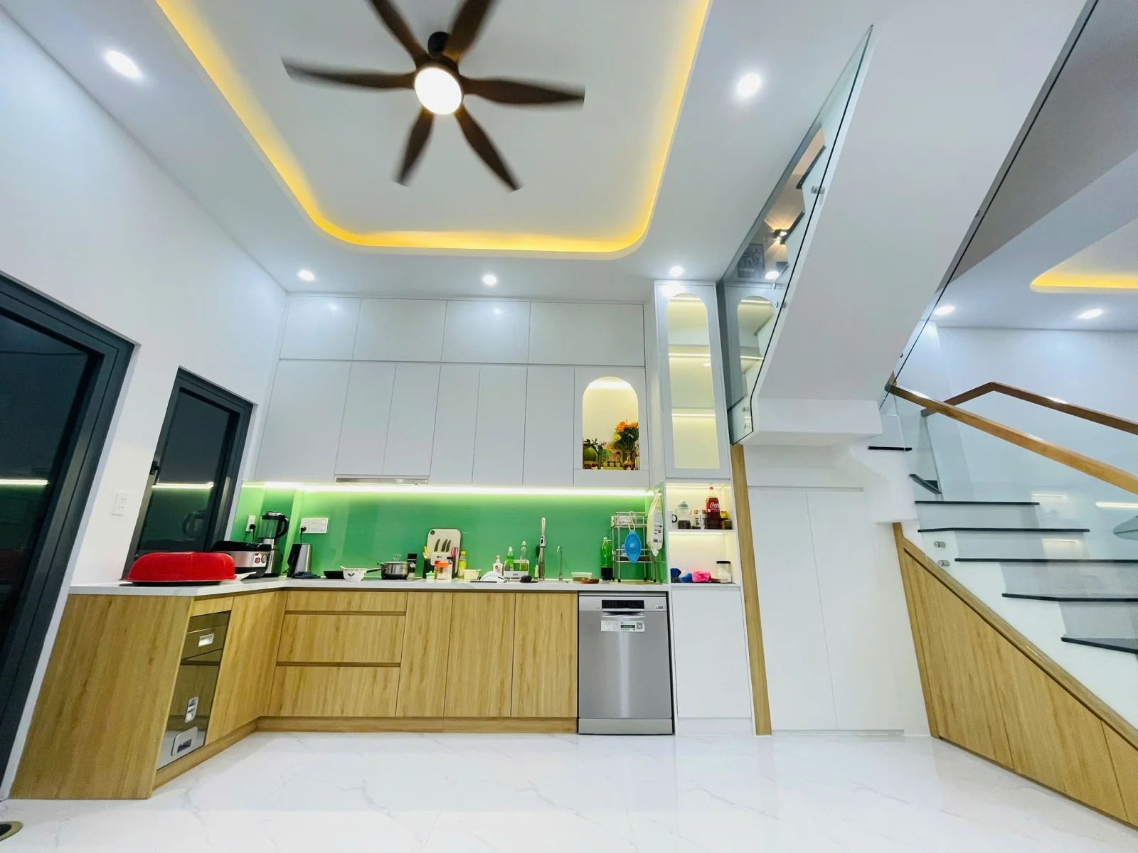 Phối cảnh phòng ngủ lầu 2 ấm cúng
